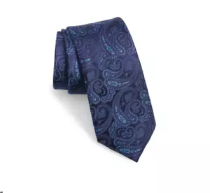 Ted Baker London Silk Blue Paisley Tie $95 - Picture 1 of 5