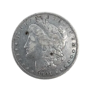 1891-O Morgan Dollar VF- Very Fine  90% Silver $1 US Coin # 1652 - Picture 1 of 6