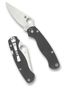 Spyderco Para 2 Maxamet Grey G10 Compression Lock Folding Knife EDC HARD Steel - Picture 1 of 13