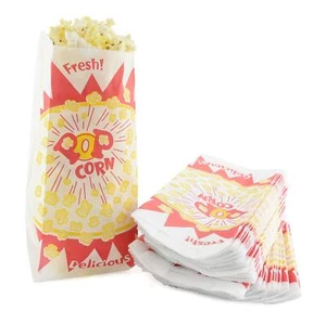 1 oz. Bolsa palomitas diseño ráfaga 1000 por estuche - Imagen 1 de 2