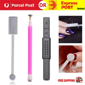 Magnet Stick Tool Nail Cat Magnet Pen For Cat Eye Magnetic UV Gel Polish Brush - Picture 1 of 15