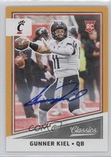 2017 Classics Rookies Significant Signatures Gold /49 Gunner Kiel Rookie Auto RC