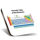 1x Square Coaster 12cm Periodic Table of Elemets Science Chemistry #170306