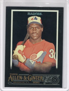 2020 Topps Allen & Ginter's X - Tim Raines #301 Short Print - Picture 1 of 2