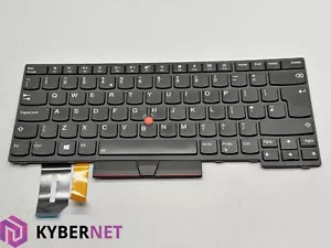 Lenovo ThinkPad T480s Series 01YP308 UK Layout Backlit Keyboard -64M - Picture 1 of 7