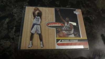 1998 UPPER DECK #89 HARDCOURT ROOKIE EXPERIENCE MICHAEL STEWART  BASKETBALL CARD - Image 1 of 2