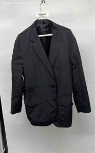 The Men's Store Bloomingdale's Mens Black Long Sleeve Two-Button Blazer Size 44
