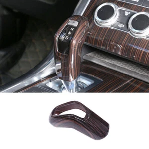 For Range Rover Evoque 2020-2023 Wood Grain Console Gear Shift Knob Cover Trim - Picture 1 of 7
