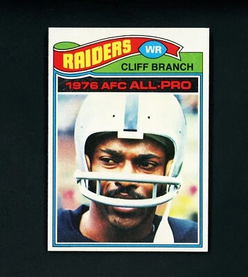 Cliff Branch 1977 Topps All-Pro (HOF) Oakland Raiders #470 MINT - Image 1 of 2