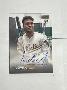 JORDAN DIAZ 2023 TOPPS STADIUM CLUB ROOKIE AUTOGRAPH BASE RC AUTO #SCBA-JDZ - Picture 1 of 3