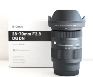 Sigma 28-70mm F2.8 DG DN Sony E Mount Lens SONY E-mount Cap LEN - Picture 1 of 2