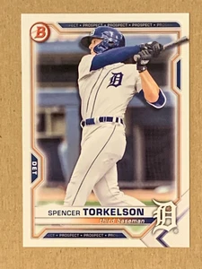 2021 Bowman Draft - #BD-20 Spencer Torkelson, Detroit Tigers (RC) - Picture 1 of 2