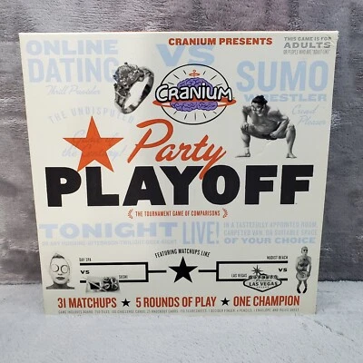 Party Playoff Game by Cranium - 2008 edition - 100% Complete! - Great Condition! - Image 1 of 4