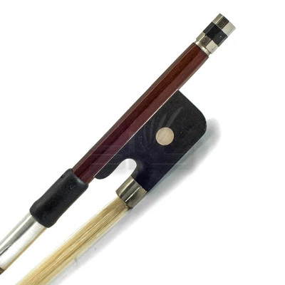 New High Quality 3/4 Size Cello Bow Brazilwood Ebony Frog Straight Balanced - Image 1 of 4