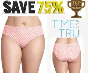 Time and Tru Womens Size XL 16-18 Swim Bikini Bottom Orange Mid-Rise NWT - Picture 1 of 20