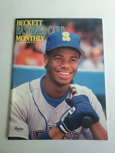 Vintage 1990 Beckett Baseball Card Monthly Ken Griffey Jr. July 1990 Issue 64 - Imagen 1 de 2