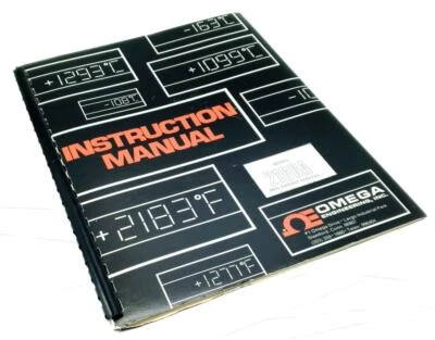 欧米茄工程型号 2166A 多点数字温度计说明书 — 第 1/2 张图片