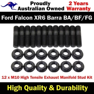 High Tensile Exhaust Manifold Stud Kit For Ford Falcon XR6 BA/BF/FG Barra - Picture 1 of 5