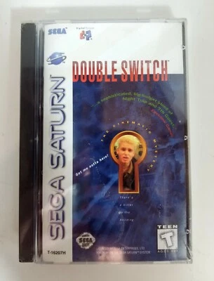 Double Switch (Sega Saturn 1995) FACTORY SEALED! - RARE! USA - Image 1 of 4