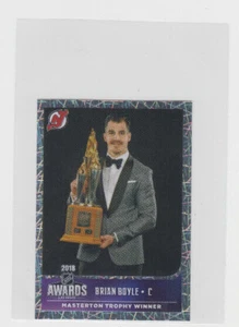 18/19 Panini Sticker Collection New Jersey Devils Brian Boyle AW Foil #10 - Bild 1 von 2