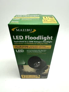 SEALED NEW MALIBU 6W LED METAL LOW VOLT METAL FLOODLIGHTS 8401-2604-01 - Picture 1 of 5