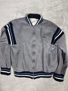 Vintage Christian Dior Monsieur Full Zip Trainingsjacke Pullover Medium Grau Schwarz - Bild 1 von 7