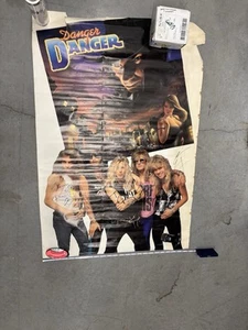 Danger Danger Vintage Poster 1989 36x24 * Auto Minor Issues Rock N Roll  - Bild 1 von 15