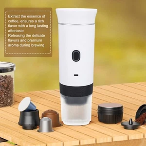 Autokaffeemaschine Wiederaufladbare Tragbare Kaffeemaschine Für Den Haushalt Für - Bild 1 von 22