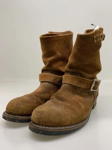 RedWing Boots 8178 Engineer Boots ASTM Tag Seude Braun Größe US10D - Bild 1 von 5