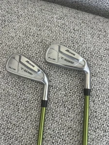 Mizuno FLI-HI T-Zoid 21* & 24* driving Irons. Aldila NV Pro S Graphite. 2 Clubs - Picture 1 of 7