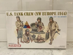 Dragon #6054 U.S. Tank Crew NW Europe 1944 1/35 Scale. 1996. SEALED - Picture 1 of 6