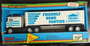 VIntage Nylint Sound Machine Truck #9745 Friendly Home Parties Boxed, Steel Semi - Picture 1 of 11