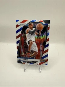 2024-25 Panini Prizm Allen Iverson Legends Red White Blue Prizm #291 - Picture 1 of 2