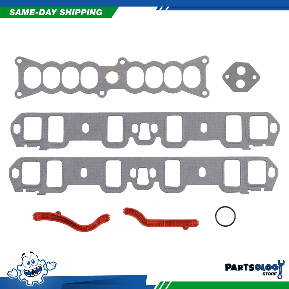 Прокладка впускного коллектора DNJ IG4181 для 86–95 Ford Lincoln Capri 5,0 л OHV Cu. 302 - Изображение 1 из 1