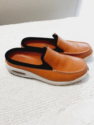 Cole Haan Nikeair Mujeres Zapatos de Cuero Sin Cordones Mocasines Talla 6.5B Espalda Abierta Foto 1 de 4