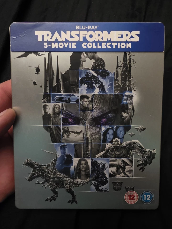 LAST CHANCE: Transformers 5 Movie Collection UK Region-Free Blu-ray Steelbook - Image 1 of 2