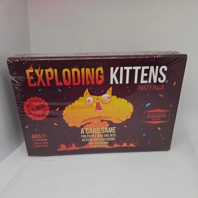 Exploding Kittens Party Card Game Brand New Sealed - Image 1 of 4
