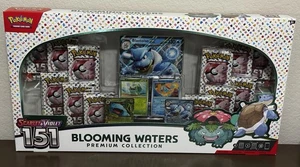 Pokemon Scarlet & Violet 151 Blooming Waters Premium Collection Box Sealed - Picture 1 of 2