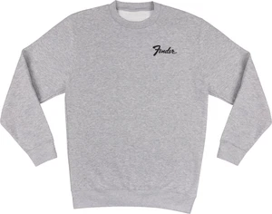 REAL Fender Large Sweatshirt Langarm L sportlich grau Übergang Logo - Bild 1 von 1