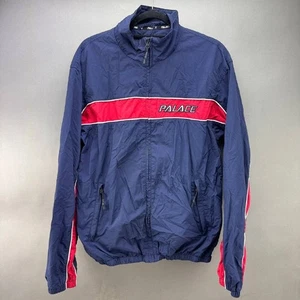 Palace FW19 Racer Palace Shell Jacket Blue Full Zip Size L - Picture 1 of 6