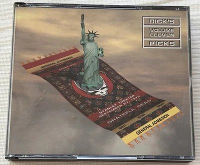 Grateful Dead Dick's Picks 11 Volume Eleven Stanley Theater NJ 9/27/72 1972 3 CD Foto 1 de 4