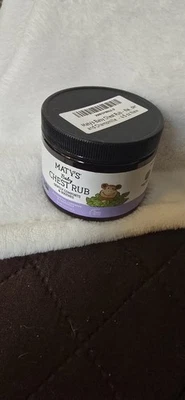 Receta natural para frotar pecho bebé Matys 4,5 oz cada una exp 12/27 Foto 1 de 2