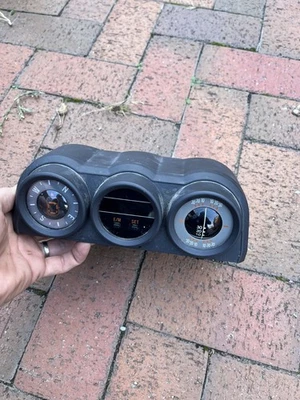 Toyota FJ Cruiser 2007-2014 tablero central inclinómetro brújula reloj moldura Foto 1 de 4