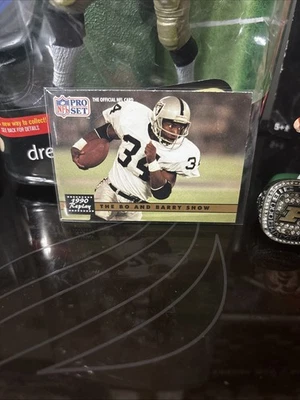 Juego profesional 1991 - 1990 repetición Barry Sanders, Bo Jackson #335 logotipo de la NFLPA en la parte posterior Foto 1 de 2