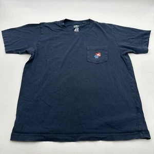 Nintendo Mario T-Shirt Men Small Graphic Print Logo Blue Pocket..#16423 - Picture 1 of 8