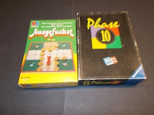Phase 10 Kartenspiel+ Ausgefuchst/ Ravensburger 2001/MB 1984 ab 10 Jahre - Bild 1 von 5