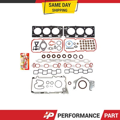 Полный комплект прокладок для 07–09 Chysler 300 Sebring Dodge Journey Magnum Intrepid 3,5 л - Изображение 1 из 4