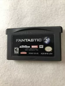 Nintendo Game Boy Advance Fantastic 4 Tested & Working Authentic Activision 2005 - Picture 1 of 7
