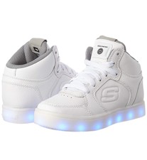 skechers white light up shoes