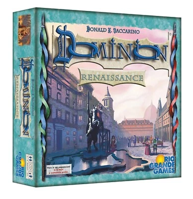 Dominion: Renaissance Board Game Expansion Rio Grande Games New Sealed Free Ship - Image 1 of 2